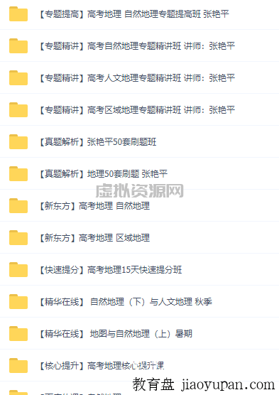 猿辅导包易正老师高三地理三轮冲刺，真题精讲，100分钟课程，1个盘币拿走